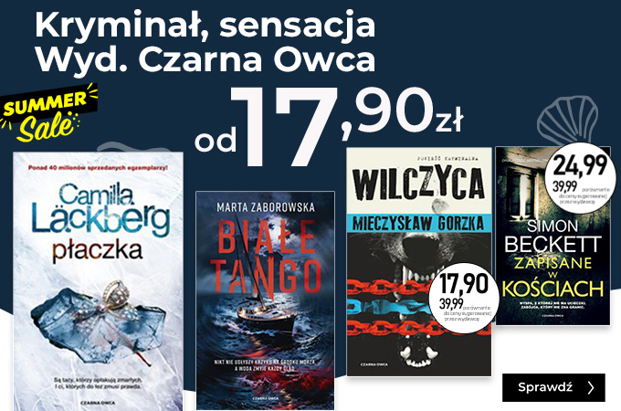 Kryminał, sensacja. Wyd. Czarna Owca od 17,90 zł